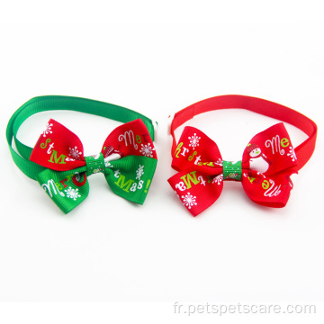 AED et Green Christmas Series Hair Pet Accessoires